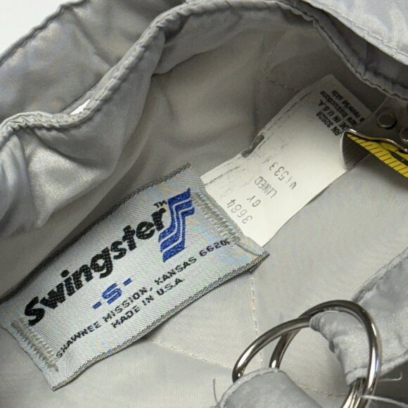 Vintage Swingster Goodyear Race Jacket Mens Medium 21x24.5 Bomber - Picture 5 of 8